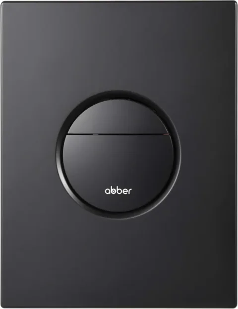 Кнопка для инсталляции Abber AC0126MB (черный матовый)
