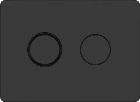 Кнопка для инсталляции Cersanit Accento Circle для Aqua 69 077 (черный мат)