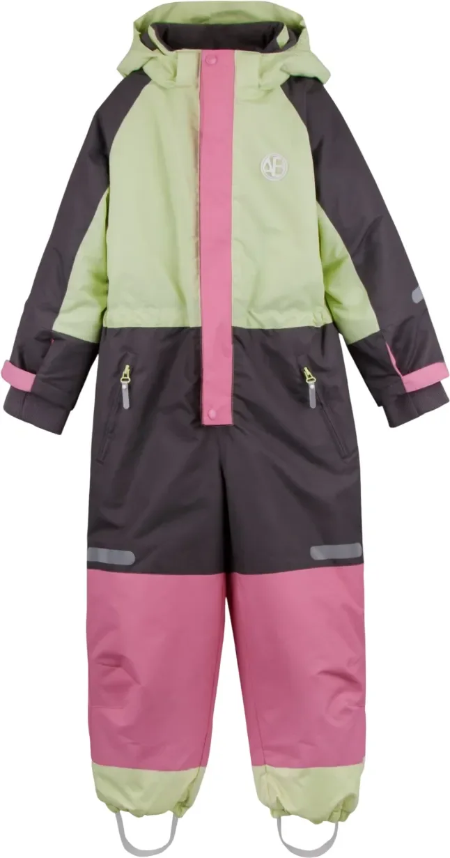 Комбинезон верхний детский Amarobaby Active / AB-OD25-6202ACT/55-122 (р.122-128, лаймовый)