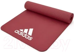 Коврик для йоги и фитнеса Adidas ADMT-11014RD (красный) — фото 3