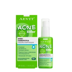 Сыворотка для лица AEVIT Aevit Acnekiller себорегулирующая (40мл) — фото 2
