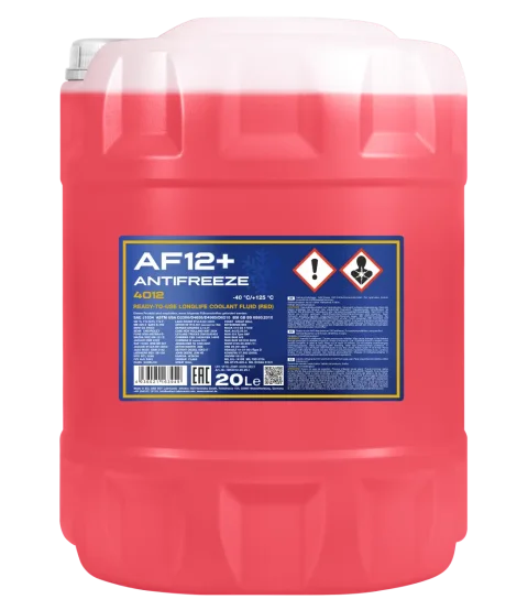 Антифриз Mannol AF12 -40C / MN4012-20 (20л, красный)