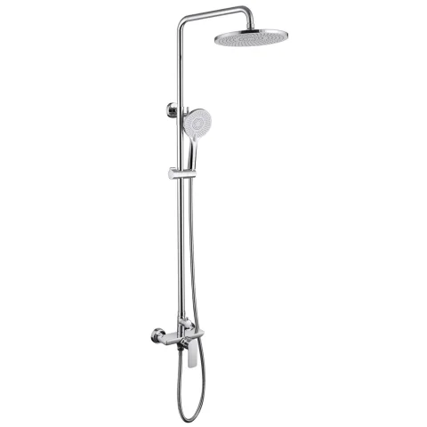 Душевая система со смесителем Abber AF8020L (хром)