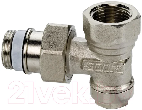 Вентильный кран Simplex Тип AG/N Угловой 1/2"x3/4" / F 10375