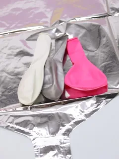 Набор воздушных шаров ILikeGift Air heart / FA0509 (25шт, розовый) — фото 6