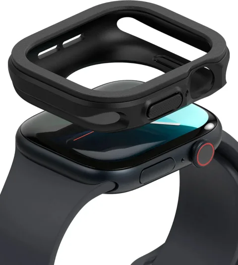 Защитный чехол для умных часов Ringke Air Sports для Apple Watch 11/10 46мм (черный)