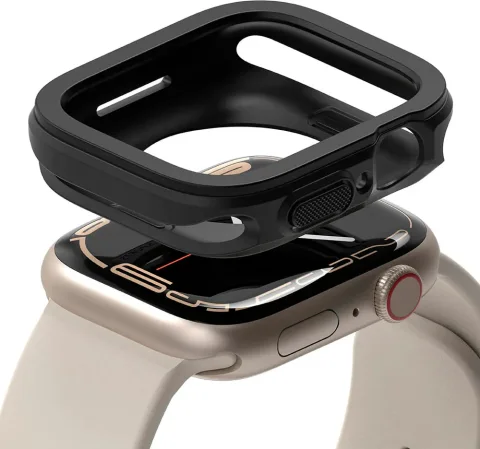 Защитный чехол для умных часов Ringke Air Sports для Apple Watch 9/8/7 41мм SE3/SE2/SE/6/5/4 40мм (черный)