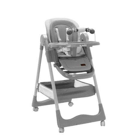 Стульчик для кормления Bubago Albert / BG 138-1 (серый)