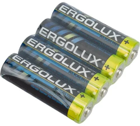 Комплект батареек Ergolux Alkaline LR6 SR4 / 14282 (1.5В)