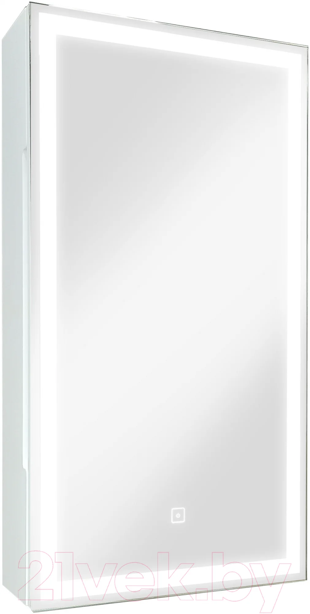 Шкаф с зеркалом для ванной Континент Allure Led 35х65 R