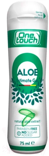 Лубрикант-гель One Touch Aloe Интимный на водной основе (75мл)