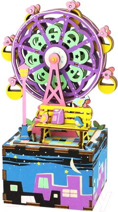 Музыкальная шкатулка Robotime Колесо обозрения / AM402 — фото 1