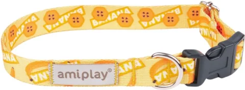 Ошейник Ami Play Регулируемый (XL, Banana)