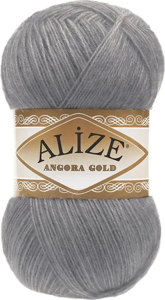 Пряжа для вязания Alize Angora Gold 20% шерсть, 80% акрил 87 / 5467898 (550м)