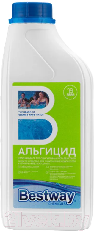 Средство для борьбы с водорослями Bestway Альгицид непенящийся AP1LBW (1кг)