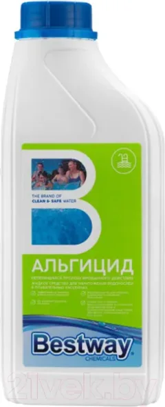Средство для борьбы с водорослями Bestway Альгицид непенящийся AP1LBW (1кг) — фото 7