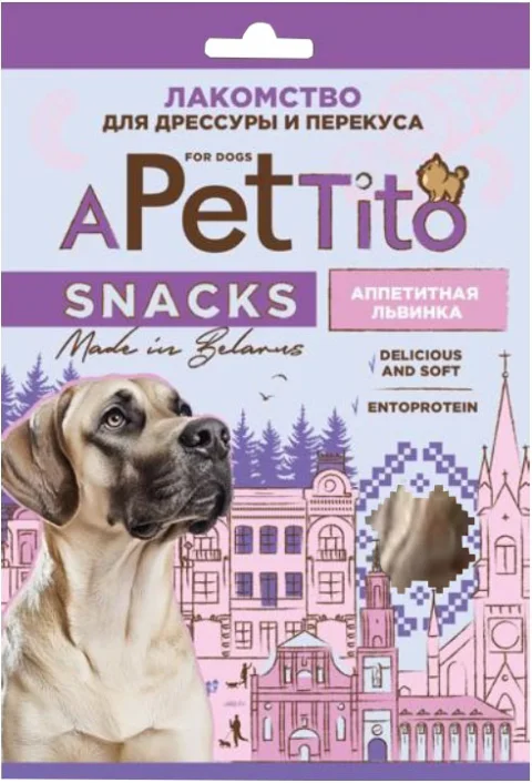 Лакомство для собак APetTito Аппетитная львинка (90г)
