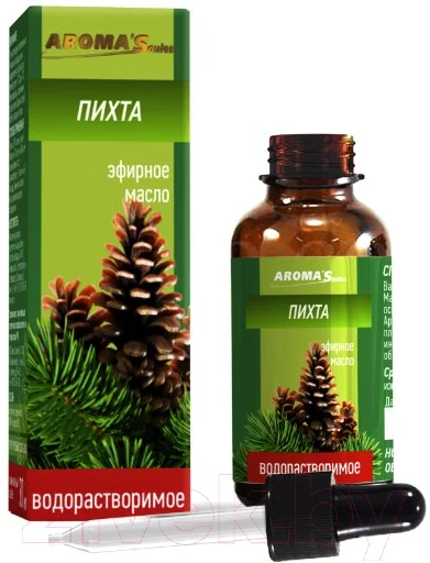 Эфирное масло Aroma Saules Водорастворимое Пихта (30мл)