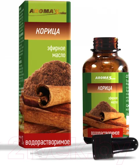 Эфирное масло Aroma Saules Водорастворимое Корица (30мл)