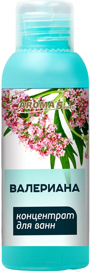 Эмульсия для ванны Aroma Saules Концентрат Валериана Состав ароматический (100мл)