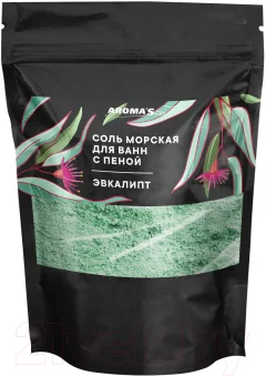 Соль для ванны Aroma Saules Морская Эвкалипт (1.2кг) — фото 1