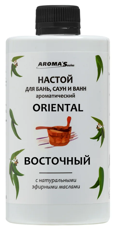 Ароматизатор для бани Aroma Saules Настой Восточный для бань, саун и ванн (400мл)