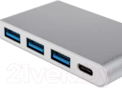 Кабель/переходник ATcom AT2808 Type-C (m) - Type-C(f)+3xUSB 3.0(f) (0.1м) — фото 9