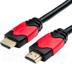 Кабель ATcom AT4942 HDMI (1м, Red/Gold) — фото 5