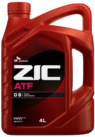 Трансмиссионное масло ZIC ATF Dexron 6 / 162630 (4л)