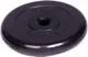 Диск для штанги MB Barbell Atlet d31мм 1.25кг (черный) — фото 2