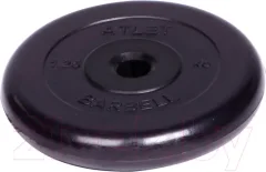 Диск для штанги MB Barbell Atlet d31мм 1.25кг (черный) — фото 3