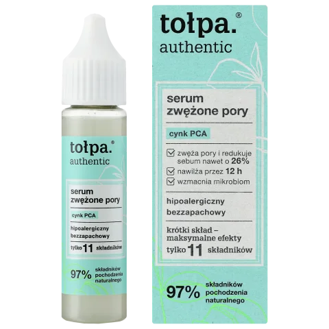 Сыворотка для лица Tolpa Authentic для сужения пор (20мл)