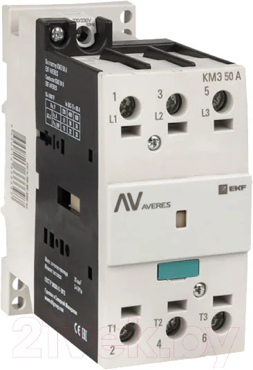 Контактор EKF Averes КМЭ / ctr-s-50-00-230-av