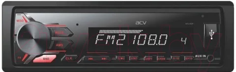 Автомагнитола ACV AVS-812R (красный)