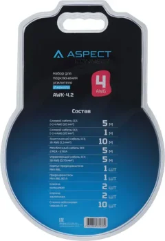 Набор для подключения автоакустики ASPECT AWK-4.2 — фото 8