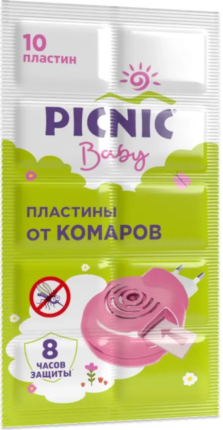 Наполнитель для фумигатора PICNIC Baby (10шт)