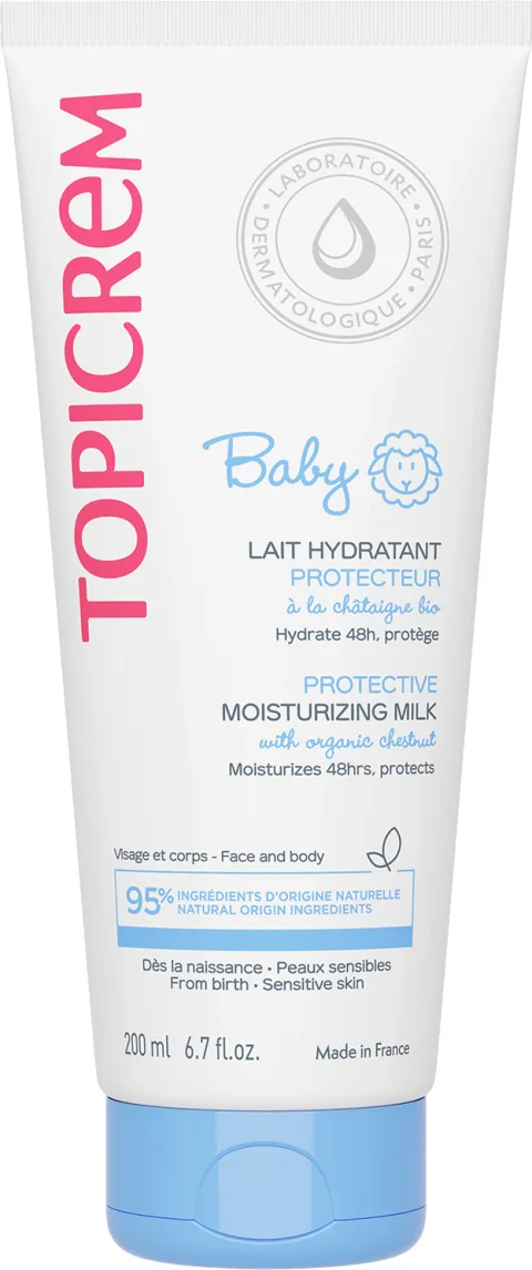 Молочко для тела детское Topicrem Baby Защитное увлажняющее (200мл)