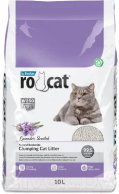 Наполнитель для туалета RO-CAT Baby Lavander (10л/8.5кг) — фото 3