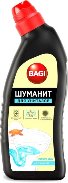 Чистящее средство для унитаза Bagi Шуманит. Морская соль (650мл) — фото 1