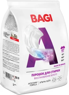 Стиральный порошок Bagi Концентрированный восстановление белого (650г) — фото 3