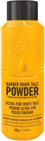 Тальк после бритья NishMan Barber Talc (180г)