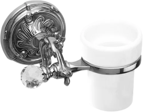 Стакан для зубной щетки и пасты Art&Max Barocco Crystal AM-1787-Cr-C