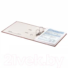 Папка-регистратор Staff Basic / 229619 (красный) — фото 6