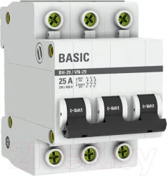 Выключатель нагрузки EKF Basic 3P 25А ВН-29 / SL29-3-25-bas — фото 7