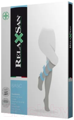 Гольфы компрессионные RelaxSan Basic Plus 850P, 140 den, 2 кл.к. (р.4, черный) — фото 2