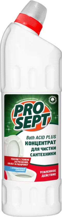 Чистящее средство для ванной комнаты Prosept Bath Acid+ концентрат (1л) — фото 1