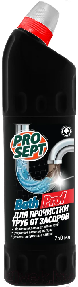 Средство для устранения засоров Prosept Bath Prof (750мл)