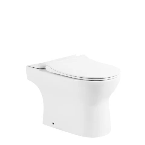 Чаша унитаза напольного BelBagno BB130CPR/SC (с сиденьем)