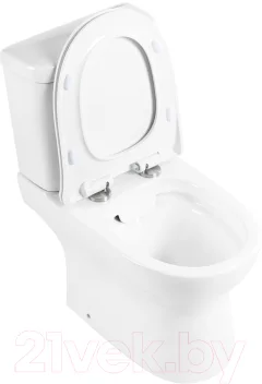 Чаша унитаза напольного BelBagno BB130CPR/SC (с сиденьем) — фото 8