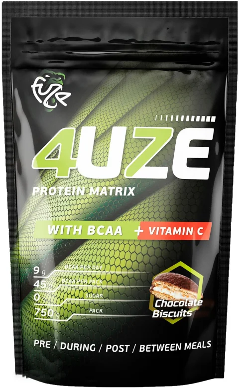 Протеин Fuze Мультикомпонентный +BCAA (шоколадное печенье, 750г)